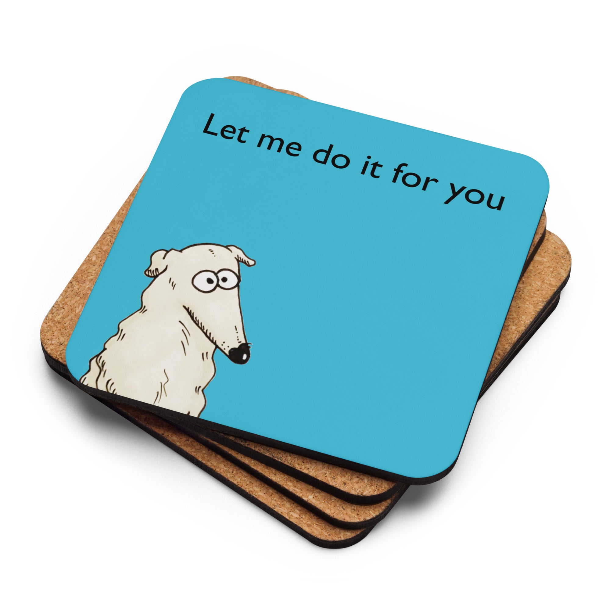 Meme Dog coaster