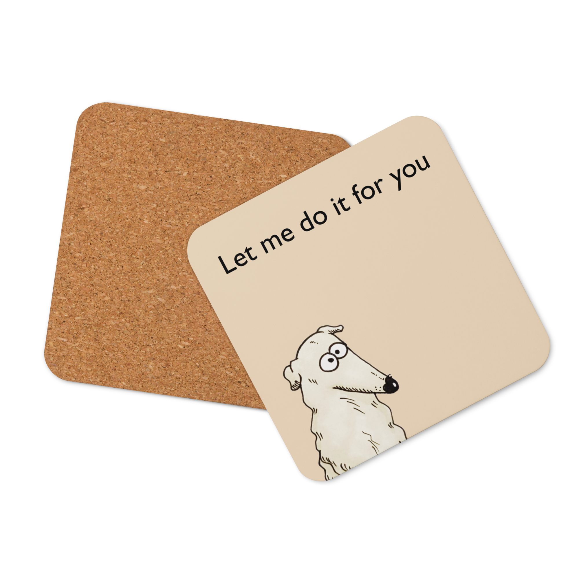 Meme Dog coaster